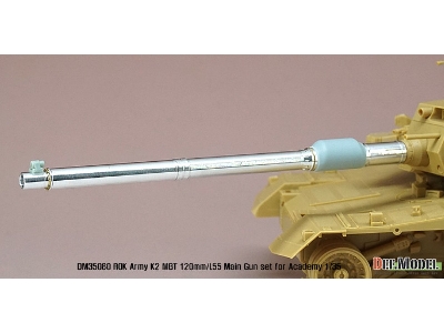 Rok Army K2 Tank Metal Barrel Set (For Academy 1/35 K2 Tank) - image 5