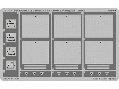 Schurzen Atyp-Russia 1944 Stuh 42/ StuG. III 1/35 - Dragon - image 2