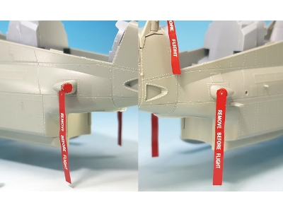 Usmc Ah-1z Fod Cover W/ Rbf Tag Pe Set (For 1/35 Ah-1z Academy Kit) - image 12