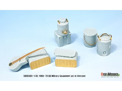 Us '60~70eraus Military Equipment Set (For 1/35 Tank/ Vehicles Kit) - image 6