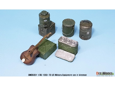 Us '60~70eraus Military Equipment Set (For 1/35 Tank/ Vehicles Kit) - image 7