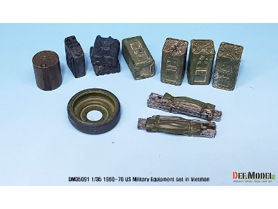 Us '60~70eraus Military Equipment Set (For 1/35 Tank/ Vehicles Kit) - image 9