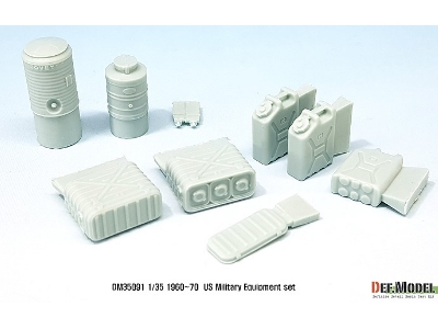 Us '60~70eraus Military Equipment Set (For 1/35 Tank/ Vehicles Kit) - image 14