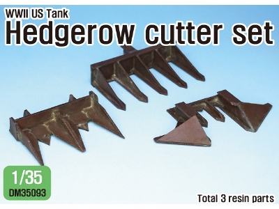 Wwii Us Tank Hedgerow Cutter Set ( For 1/35 Tamiya Kit) - image 1