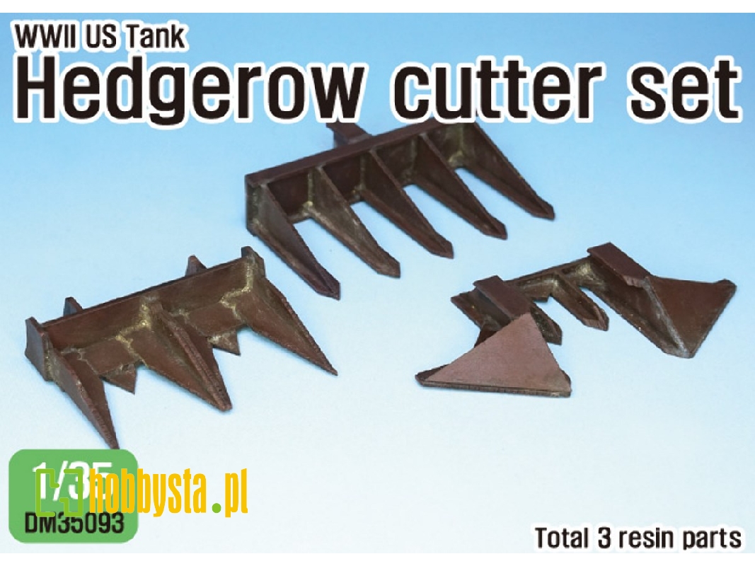 Wwii Us Tank Hedgerow Cutter Set ( For 1/35 Tamiya Kit) - image 1