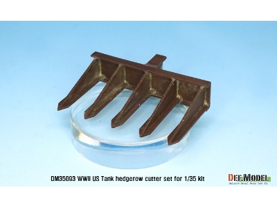 Wwii Us Tank Hedgerow Cutter Set ( For 1/35 Tamiya Kit) - image 6