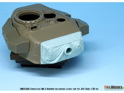 Centurion Mk.3 Mantlet W/Canvas Cover Set (For Afv Club 1/35) - image 6