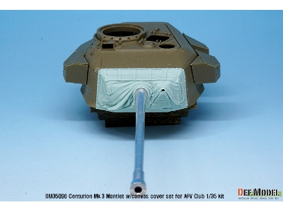 Centurion Mk.3 Mantlet W/Canvas Cover Set (For Afv Club 1/35) - image 8