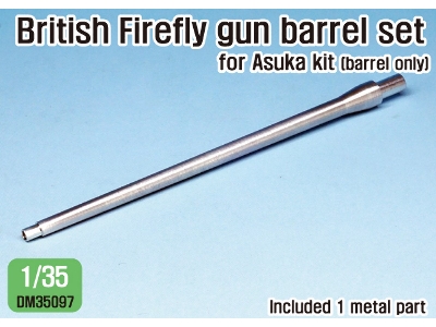 British Sherman Firefly Metal Barrel (Except Muzzle Brake) (For Asuka 1/35) - image 1