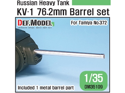 Wwii Soviet Kv-1 Barrel Set (For Tamiya No.372 Kit) - image 1