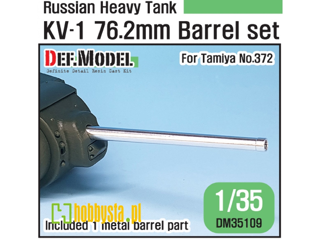 Wwii Soviet Kv-1 Barrel Set (For Tamiya No.372 Kit) - image 1