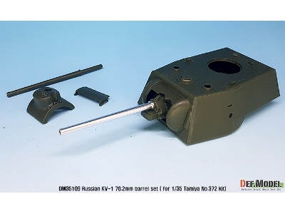 Wwii Soviet Kv-1 Barrel Set (For Tamiya No.372 Kit) - image 3