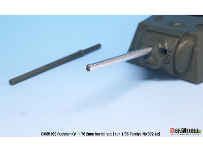 Wwii Soviet Kv-1 Barrel Set (For Tamiya No.372 Kit) - image 6