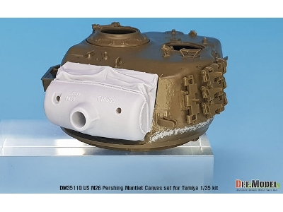Us M26 Pershing Canvas Covered Mantlet Set - Early Type - image 2