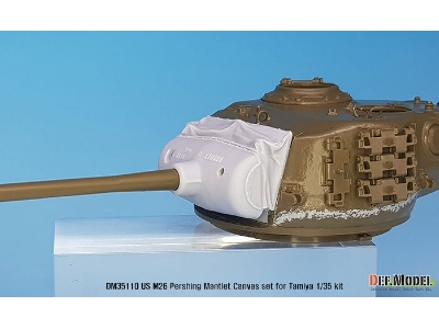 Us M26 Pershing Canvas Covered Mantlet Set - Early Type - image 7
