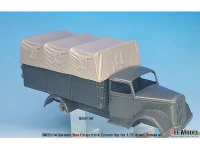 German 3ton Cargo Truck Canvas Top - image 5