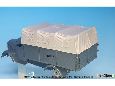 German 3ton Cargo Truck Canvas Top - image 6