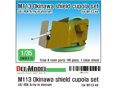 Us M113 Okinawa Shield Cupola Set - image 1