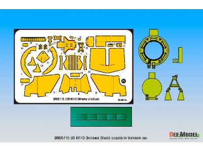 Us M113 Okinawa Shield Cupola Set - image 2