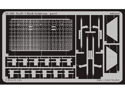 Schurzen mesh Pz. IV Ausf. J 1/35 - Tamiya - image 2