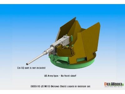 Us M113 Okinawa Shield Cupola Set - image 15