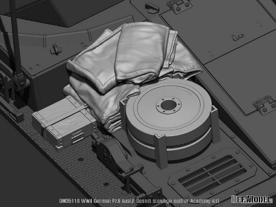 Wwii German Pz.Ii Ausf.F Desert Stowage Set - image 6