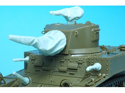 Wwii Us M3 Stuart Canvas Covered Gun Set - image 9