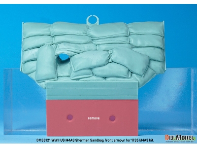 Wwii Us M4a2/A3 Sherman Sandbag 47&#186; Front Armour - image 3