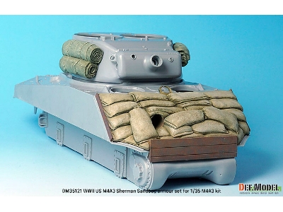 Wwii Us M4a2/A3 Sherman Sandbag 47&#186; Front Armour - image 7