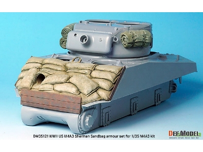 Wwii Us M4a2/A3 Sherman Sandbag 47&#186; Front Armour - image 8