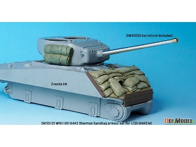 Wwii Us M4a2/A3 Sherman Sandbag 47&#186; Front Armour - image 9