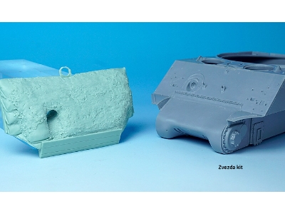 Wwii Us M4a2/A3 Sherman Concrete 47&#186; Front Armour (For 1/35 M4a2/A3 Kit) - image 11