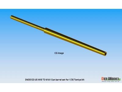 Wwii Us M18 Td M1a1 Gun Barrel - image 8