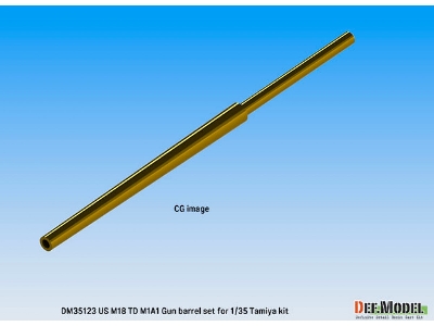 Wwii Us M18 Td M1a1 Gun Barrel - image 9