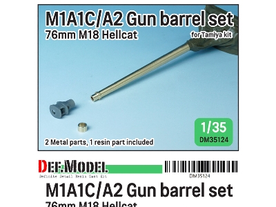 Wwii Us M18 Td M1a1c/A2 Gun Barrel - image 1
