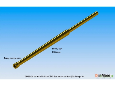 Wwii Us M18 Td M1a1c/A2 Gun Barrel - image 15