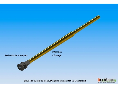 Wwii Us M18 Td M1a1c/A2 Gun Barrel - image 16