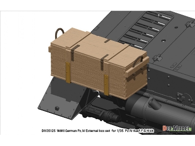 Wwii German Pz.Iv External Box Set (For Pz.Iv Ausf.G H Kit) - image 5