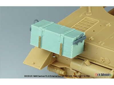 Wwii German Pz.Iv External Box Set (For Pz.Iv Ausf.G H Kit) - image 9