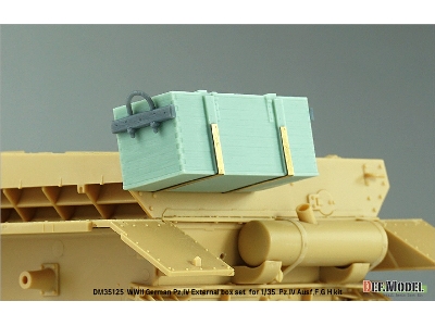 Wwii German Pz.Iv External Box Set (For Pz.Iv Ausf.G H Kit) - image 10