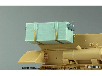 Wwii German Pz.Iv External Box Set (For Pz.Iv Ausf.G H Kit) - image 11