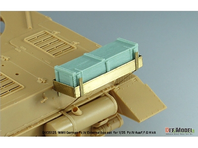Wwii German Pz.Iv External Box Set (For Pz.Iv Ausf.G H Kit) - image 13