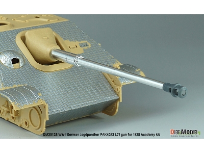 Wwii German Jagdpanther Pak43/3 L71 Gun For Academy Kit - image 6