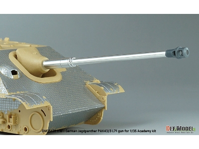 Wwii German Jagdpanther Pak43/3 L71 Gun For Academy Kit - image 8
