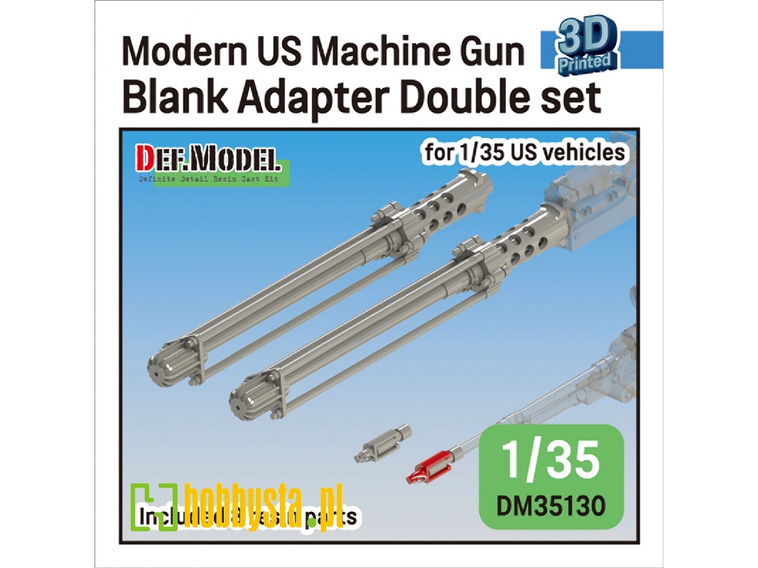 Modern Us Machine Gun Blank Firing Adapter Set (Us Vehicles) - image 1