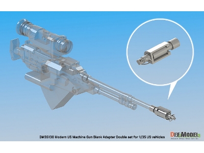 Modern Us Machine Gun Blank Firing Adapter Set (Us Vehicles) - image 8