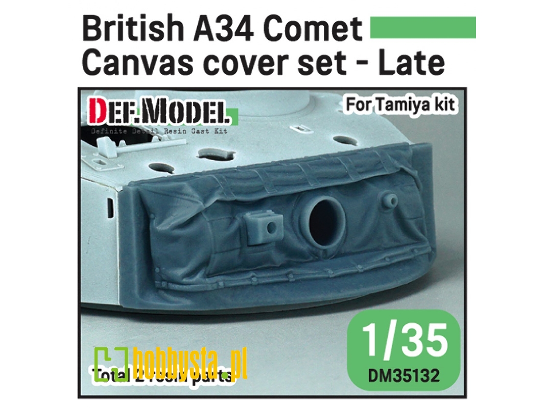 Wwii British A34 Comet Canvas Cover Set- Late - image 1