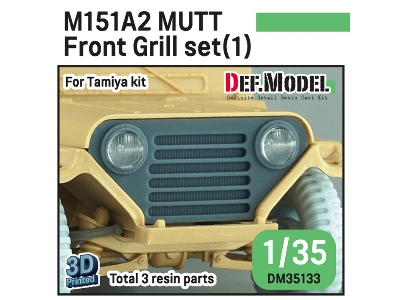 Modern Us M151a2 Mutt Front Grill Set 1 - image 1