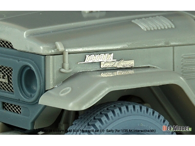Modern Fj43 Suv - Front Grill Set (1) Early (For Ak Interactive) - image 8