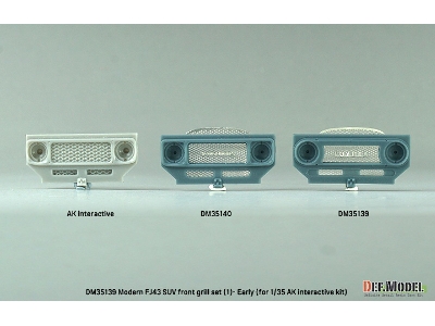 Modern Fj43 Suv - Front Grill Set (1) Early (For Ak Interactive) - image 11